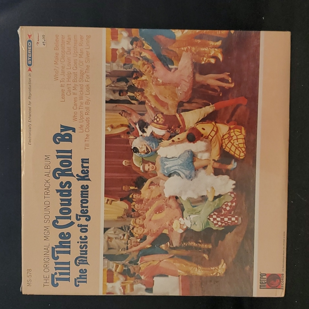 1964 Vintage Till The Clouds Roll By The Music of Jerome Kern Vinyl Record
